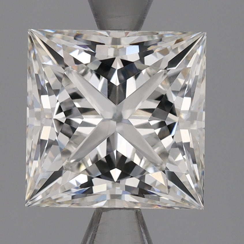 Lab-Grown Diamond 3.04ct, Princess, G, VVS2