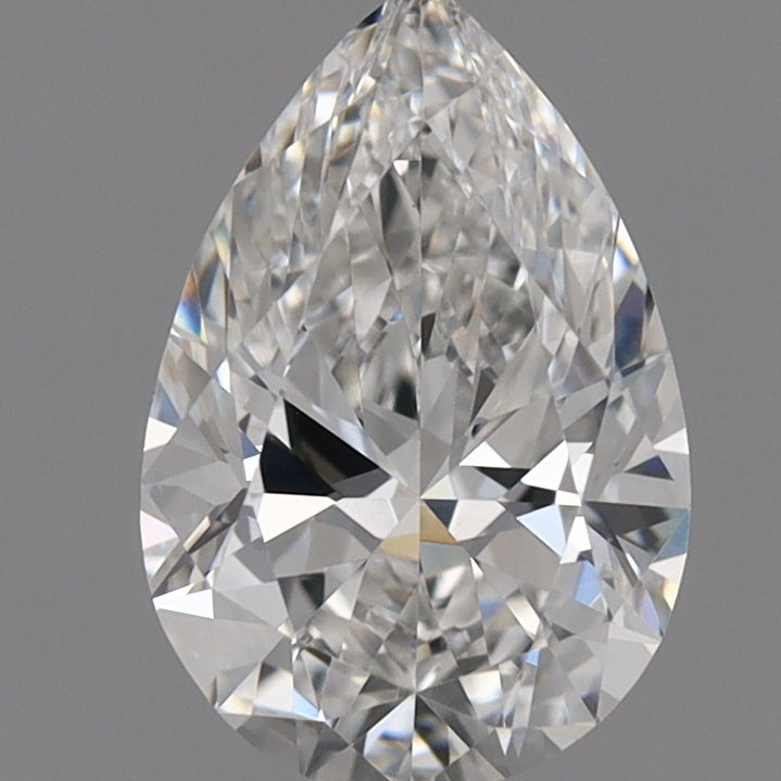 실험실 성장 다이아몬드 1.07캐럿, 배 모양, D, VVS2