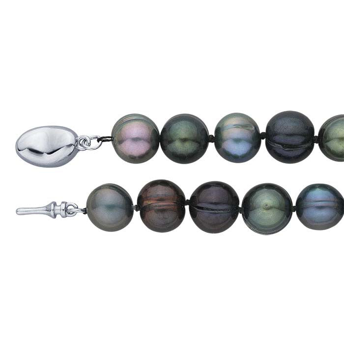 Cultured 8–9mm Multi-Color Pearl Necklace