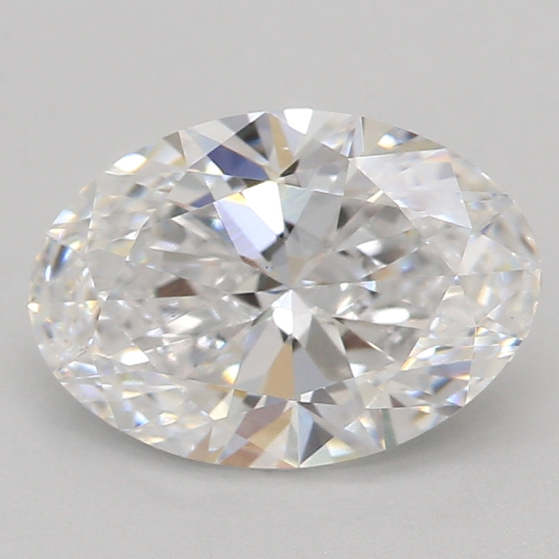 Lab-Grown Diamond 1.08ct, Oval, D, VS1