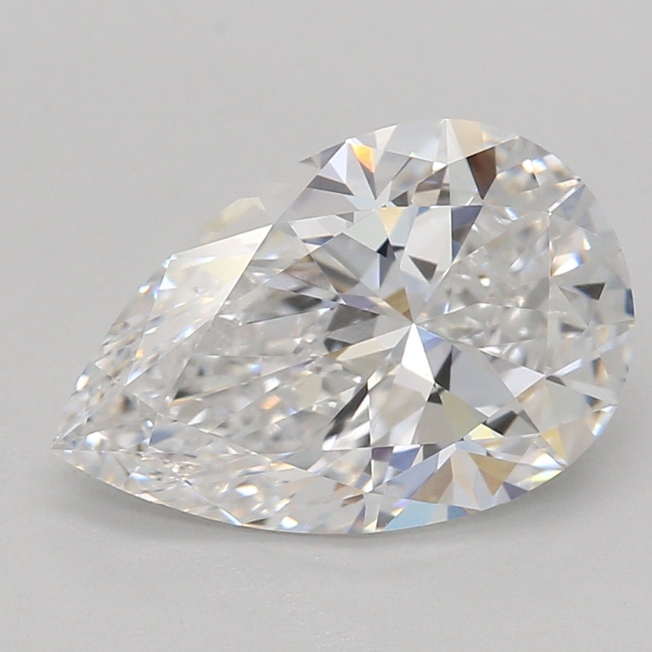 Lab-Grown Diamond 1.53ct, Pear, D, VVS2