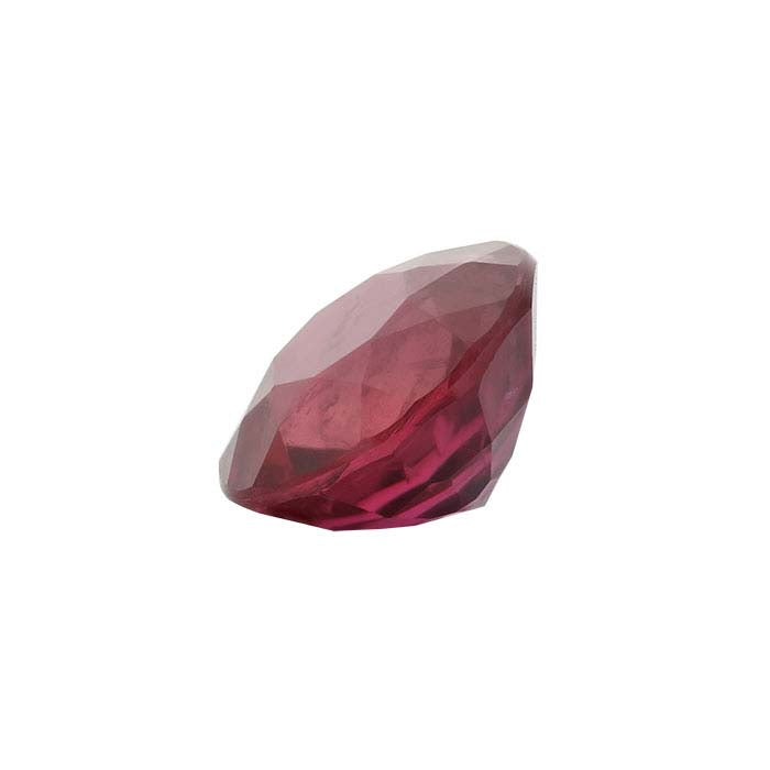 Ruby 3mm Round Faceted Gemstone, AAA-Grade