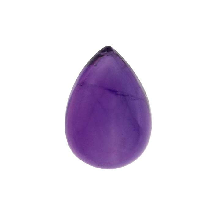 Amethyst 7 x 5mm Pear Cabochon