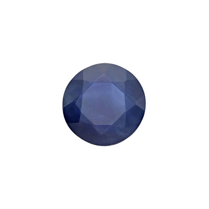 Sapphire 2.5mm Round Faceted Gemstone, A-Grade