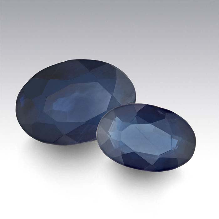 Sapphire 6 x 4mm Oval Faceted Gemstone, A-Grade