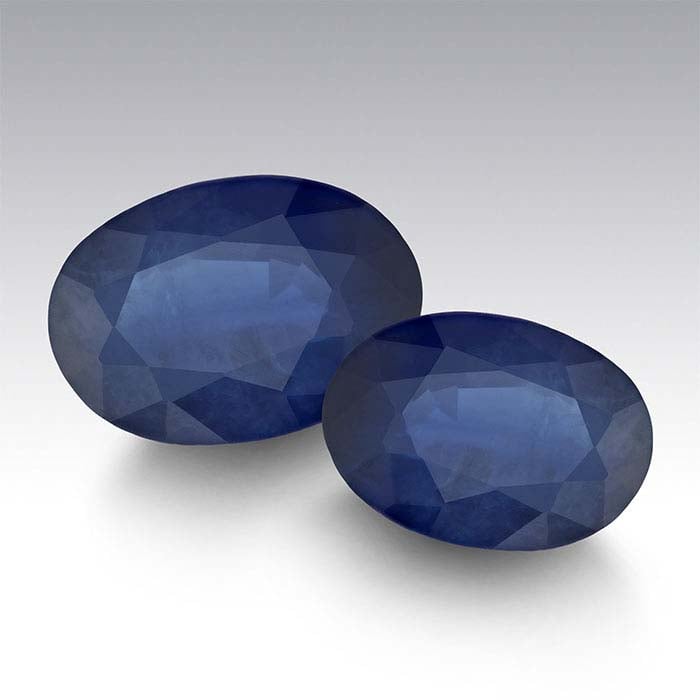 Sapphire 6 x 4mm Oval Faceted Gemstone, AA-Grade