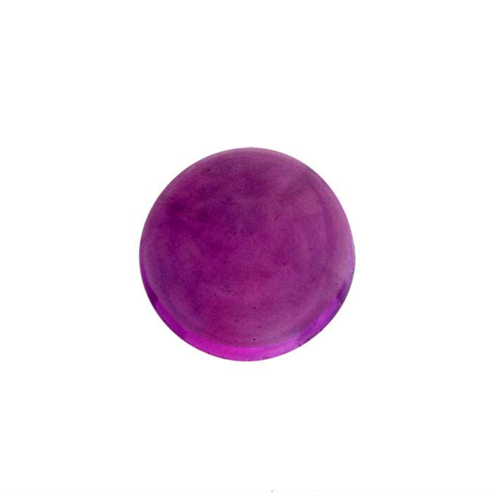 Amethyst 4mm Round Cabochon, AAA-Grade