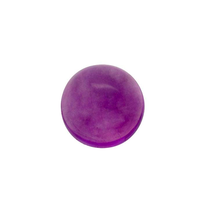 Amethyst 5mm Round Cabochon, AAA-Grade