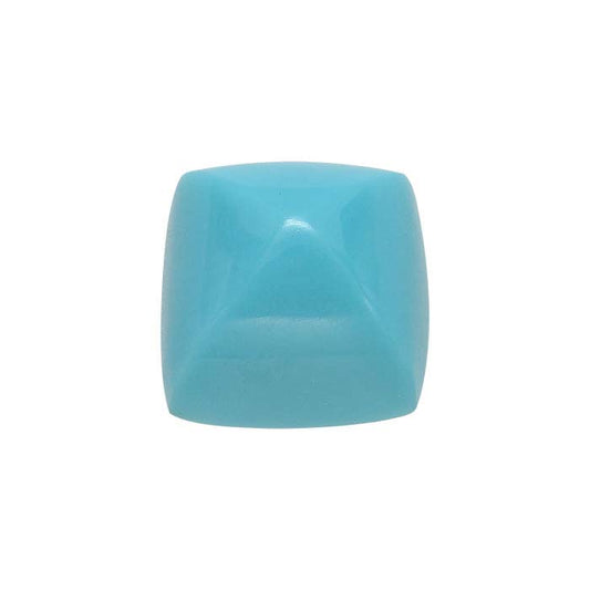 American Mined™ Arizona Turquoise 6mm Sugarloaf Cabochon