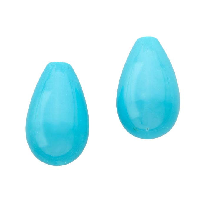 American Mined™ Arizona Turquoise 5 x 10mm Drop Pendant