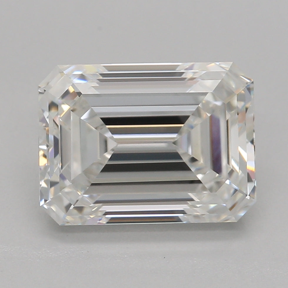 Lab-Grown Diamond 2.08ct, Emerald, F, VVS2