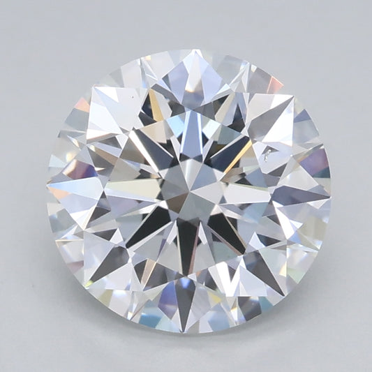 Lab-Grown Diamond 1.55ct, Round, F, VVS2