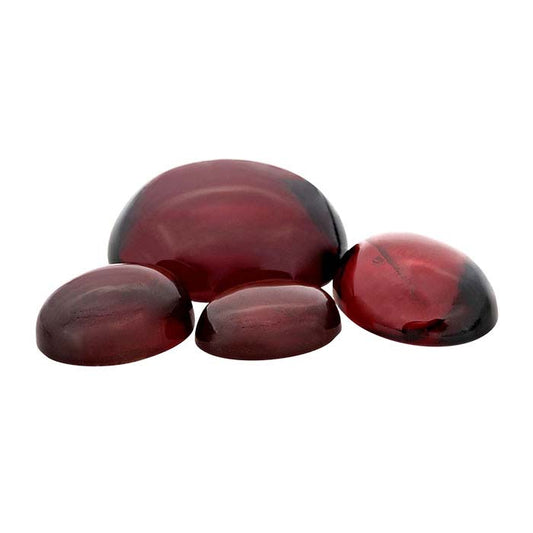 Garnet 10 x 8mm Oval Cabochon