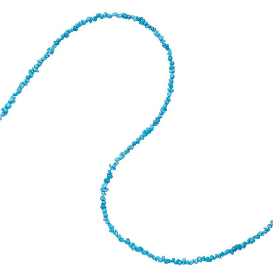 Chinese Turquoise 3mm Nugget Bead Strand