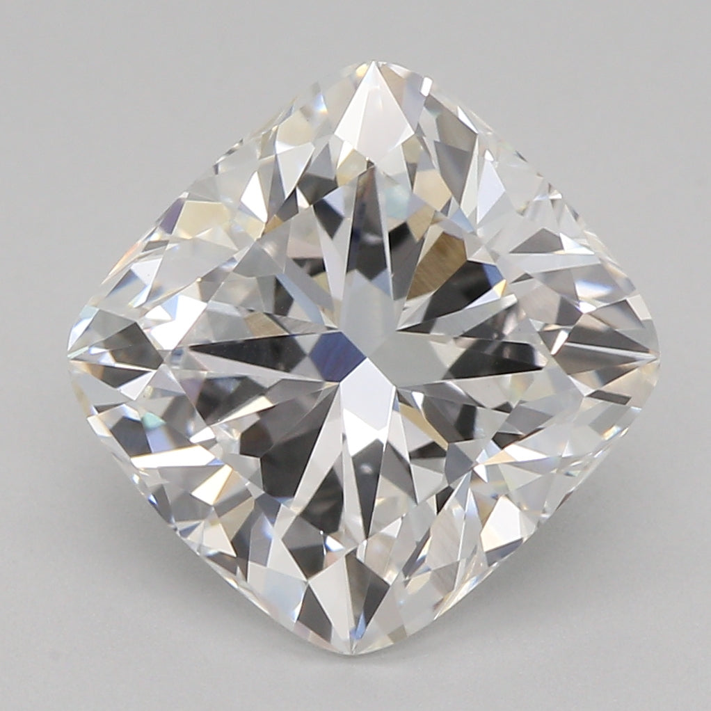 Diamante cultivado en laboratorio 2.58ct, Cojín Mod, E, VVS2