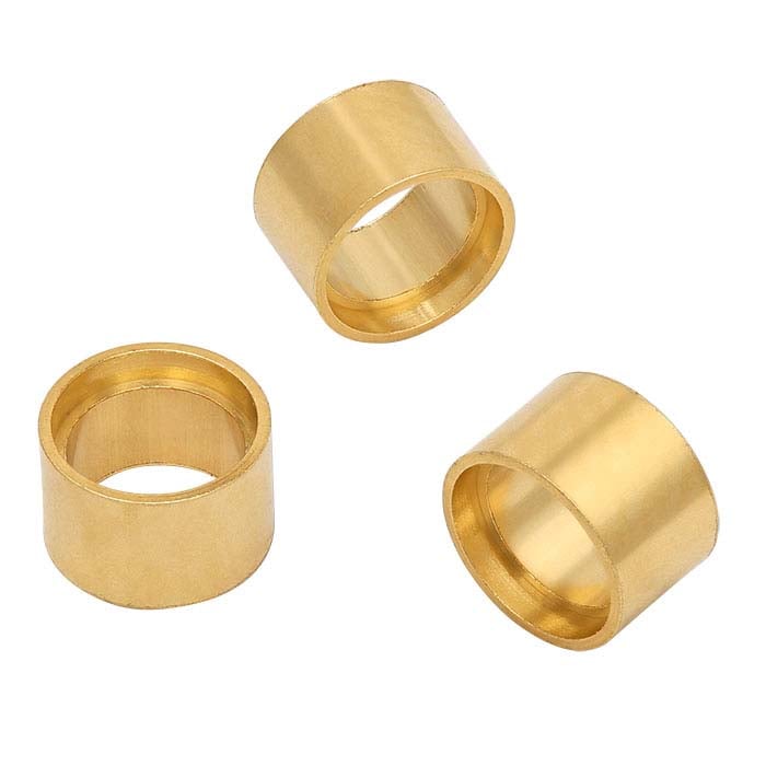 14K geltono aukso 4 mm apvalus vamzdelio bezelio įstatymas