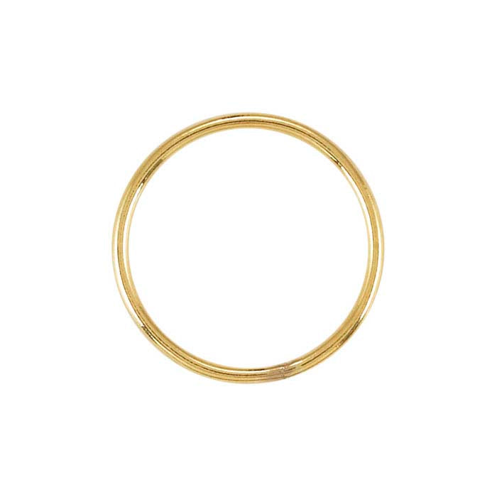 14/20 Yellow Gold-Filled Circle Component
