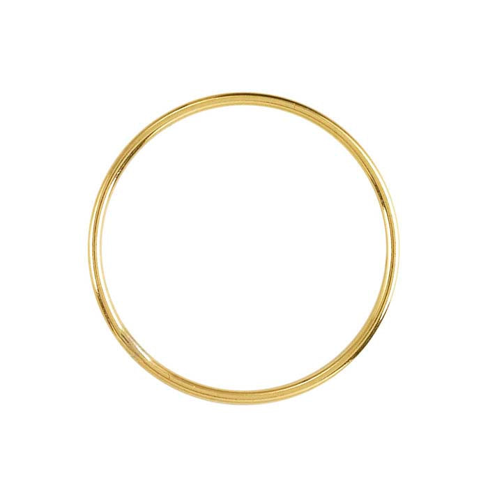 14/20 Yellow Gold-Filled Circle Component