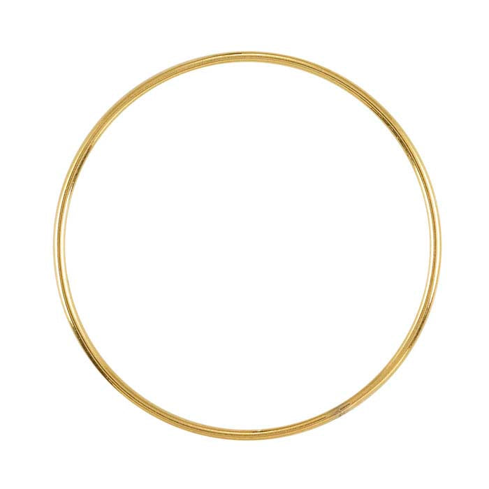 14/20 Yellow Gold-Filled Circle Component
