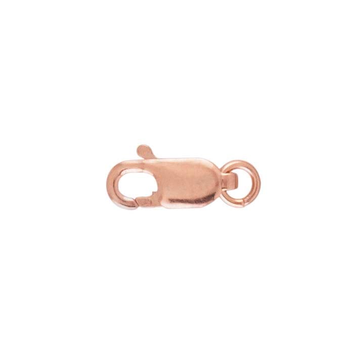 14/20 Rose Gold-Filled Lobster Clasp with Open Ring