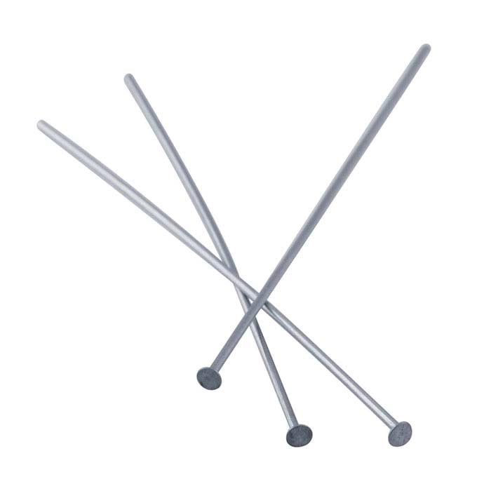 Tige à tête plate en acier inoxydable 50,8 mm 1,5 mm, 0,72 mm, 1/2 dur