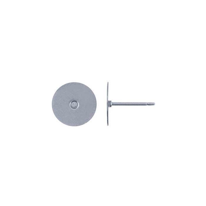 Titanium Ear Post with 9.7mm Pad