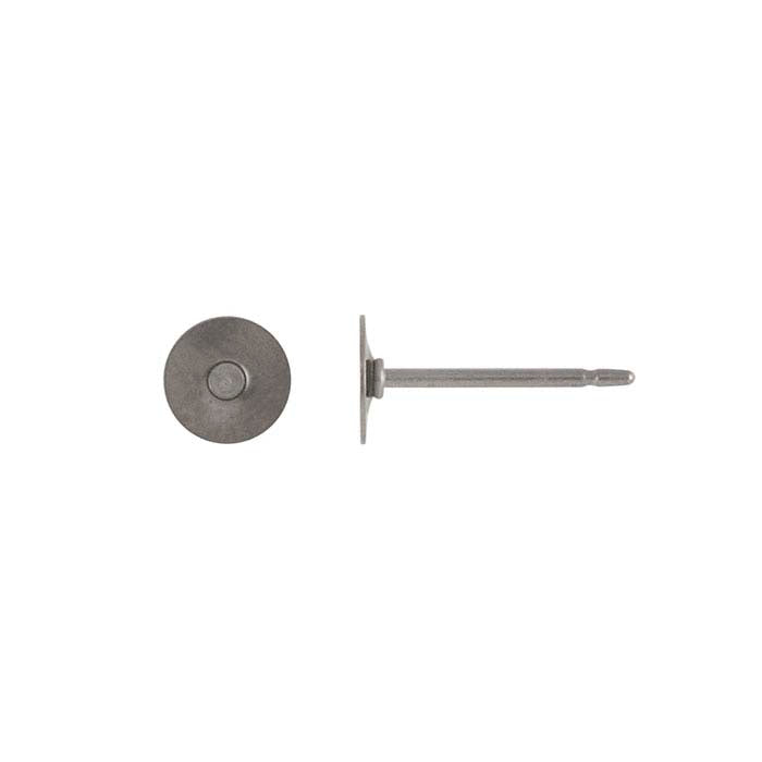 Titanium Ear Post with 5mm Pad