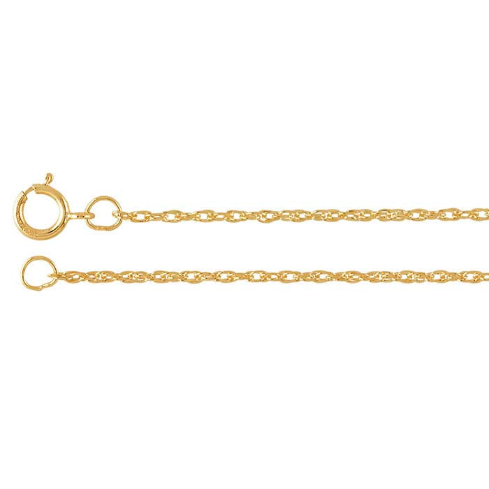 14/20 Yellow Gold-Filled 1.5mm Double-Rope Chain