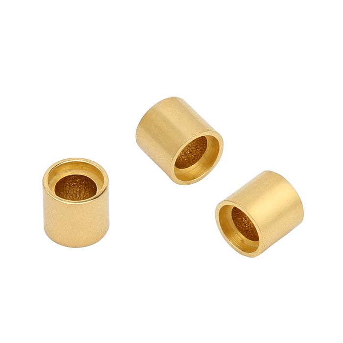 14K Yellow Gold 1.75mm Round Tube Bezel Setting