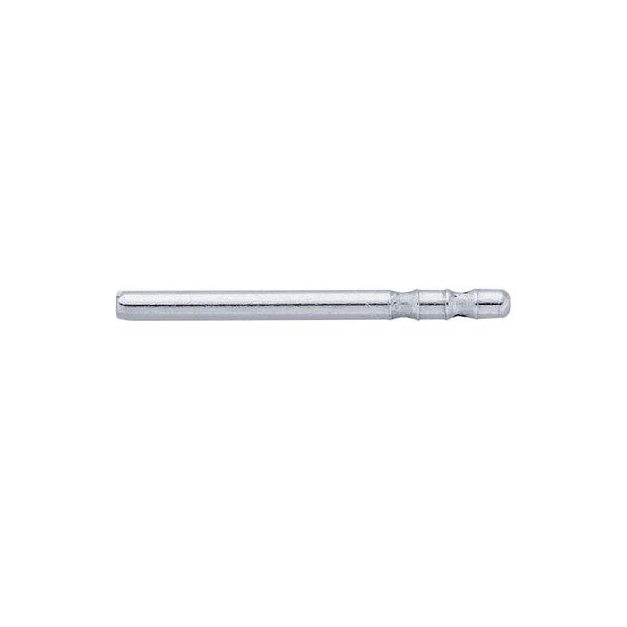 14K Vitt Guld 0,84 mm x 11,11 mm Dubbelhackad Kulformad Friktionsöronstift