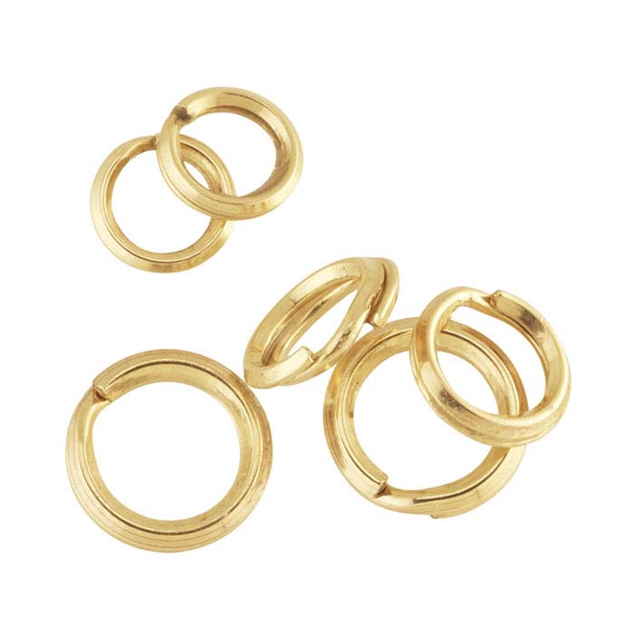 14/20 Gold-Filled 3.5mm Heavyweight Round Split Ring