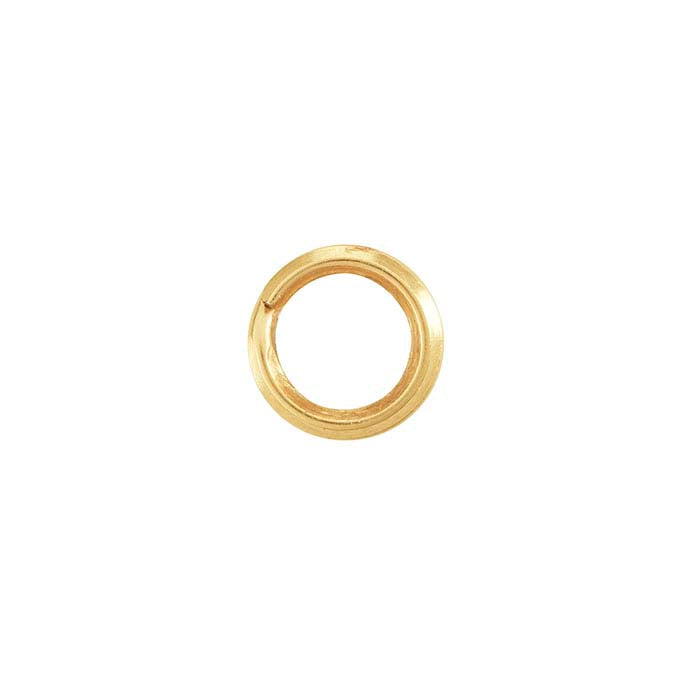 14/20 Gold-Filled 3.5mm Heavyweight Round Split Ring
