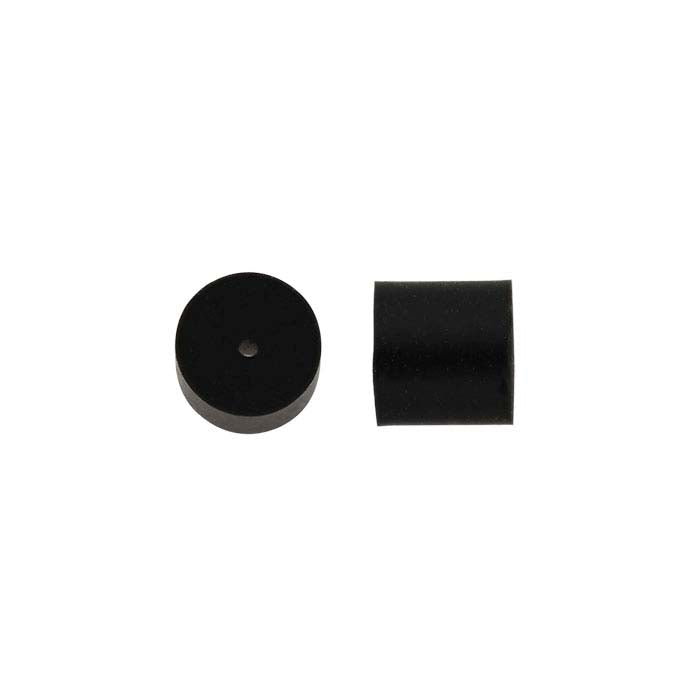 Black Rubber 3mm Hypoallergenic Ear Wire Guard