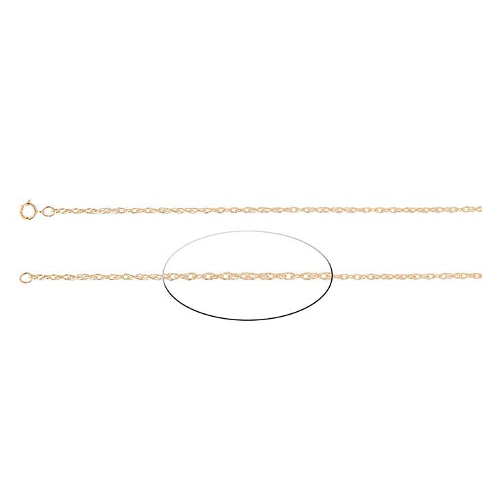 14/20 Yellow Gold-Filled 1.8mm Double-Rope Chain
