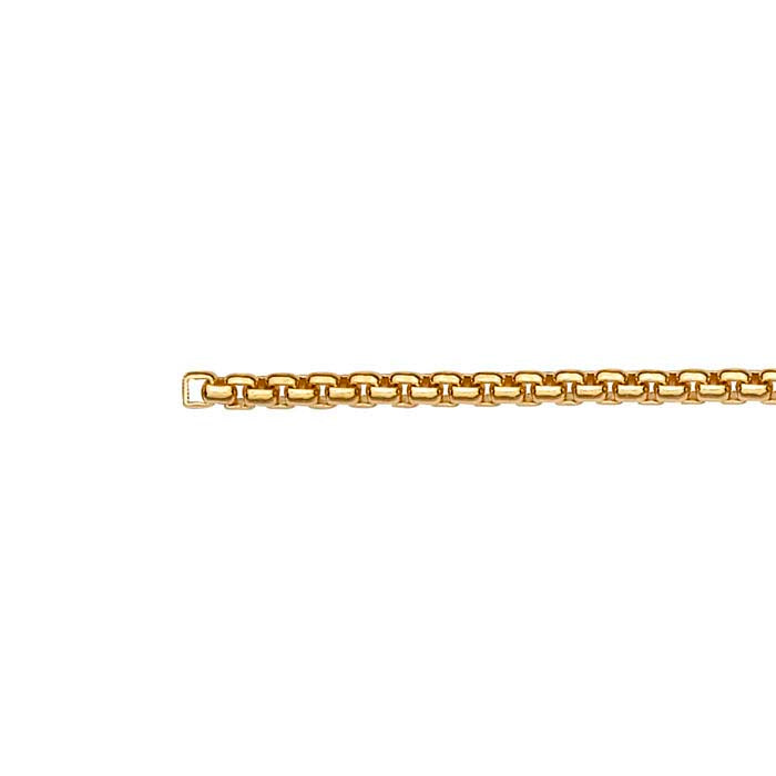 14/20 Yellow Gold-Filled 1.7mm Rounded Box Chain, By the Foot