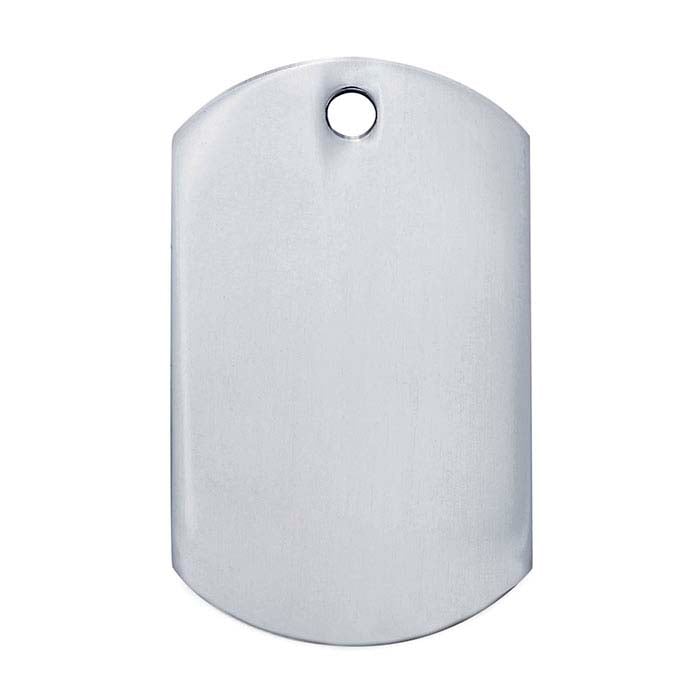 Stainless Steel Dog Tag Pendant