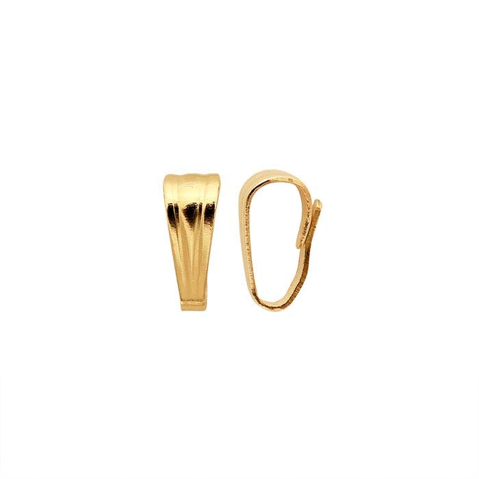 14/20 Yellow Gold-Filled Snap-On Bail