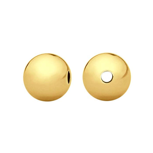 14/20 Yellow Gold-Filled 4mm Round Seamless Bead