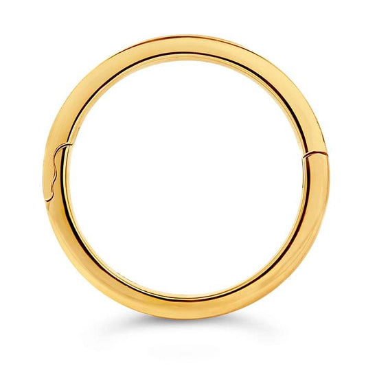 14K Yellow Gold 6mm EasyFit Hinged Wedding Band