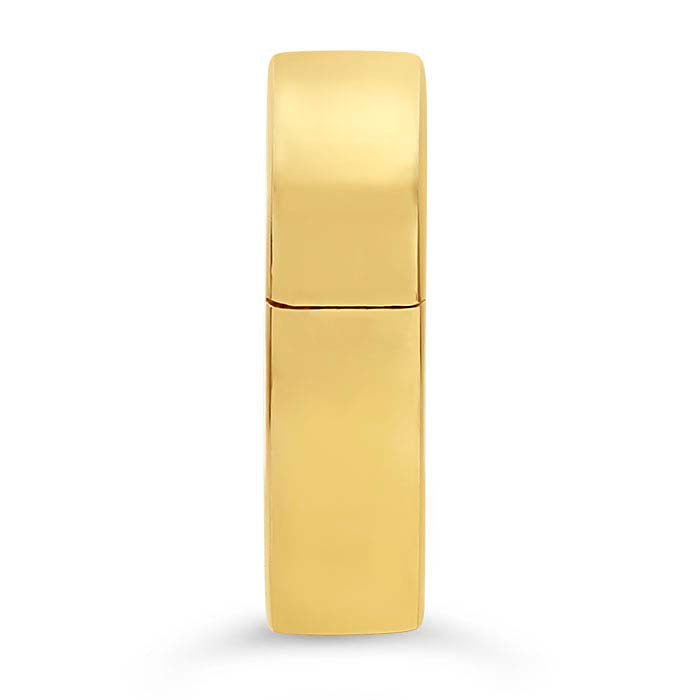14K Yellow Gold 6mm EasyFit Hinged Wedding Band