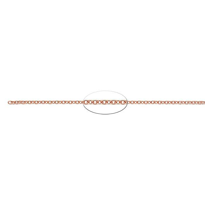 Copper 3.1mm Oval Cable Chain, 6.1 m. Spool