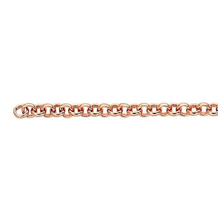 Copper 3.5mm Rolo Chain, 6.1 m. Spool