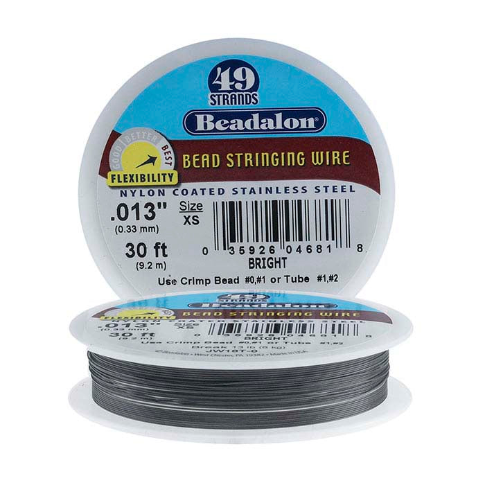 Beadalon® Professional Series 49-Strand Bright Wire, 9.14 m. Spool