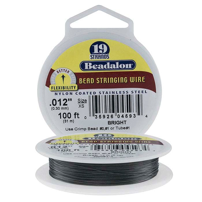 Beadalon® Designer Series 19-Strand Bright Wire, 30.48 m. Spool