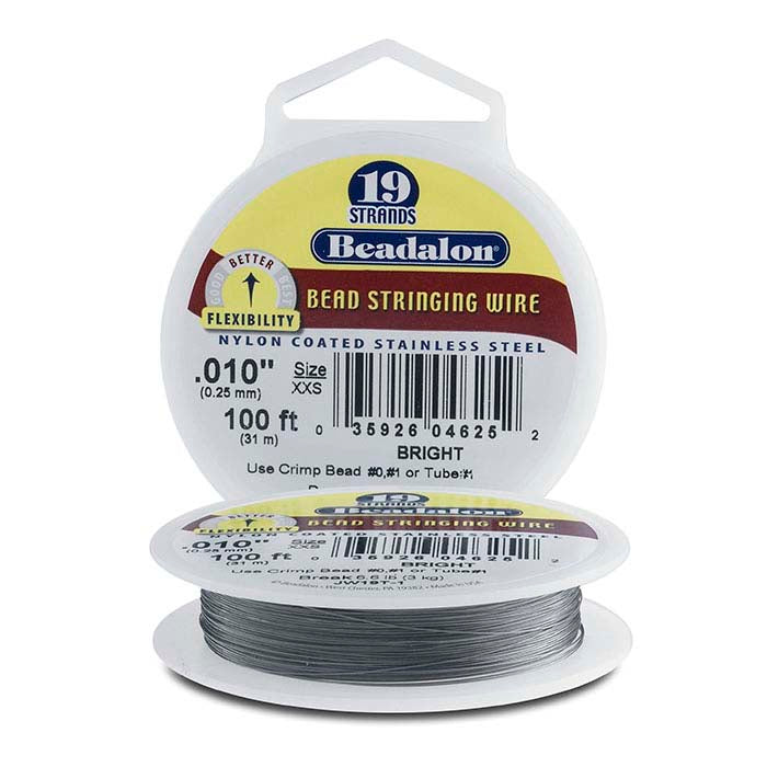Beadalon® Designer Series 19-Strand Bright Wire, 30.48 m. Spool