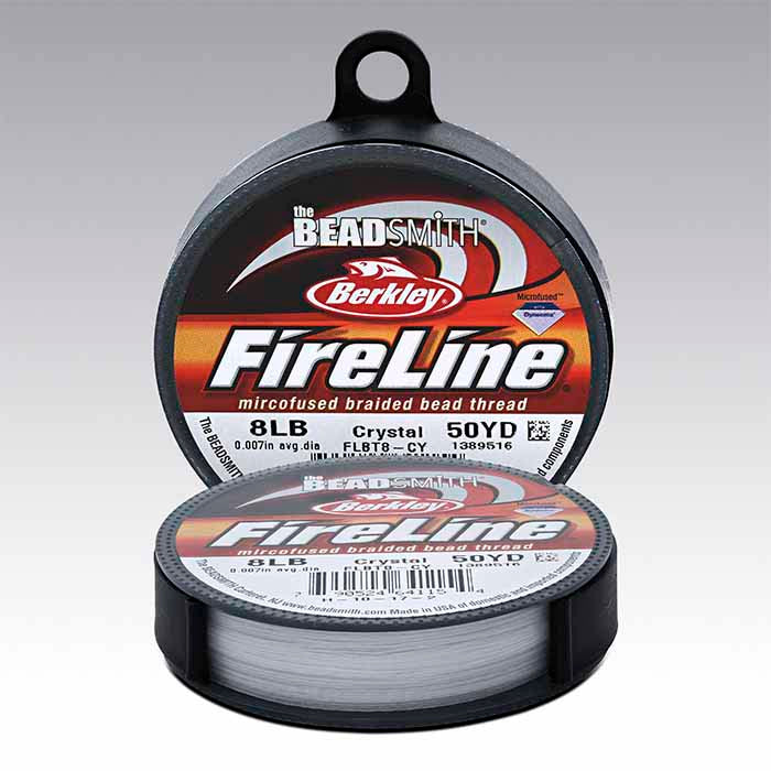 FireLine® Crystal Clear 0.18mm Bead Thread, 50 Yds.