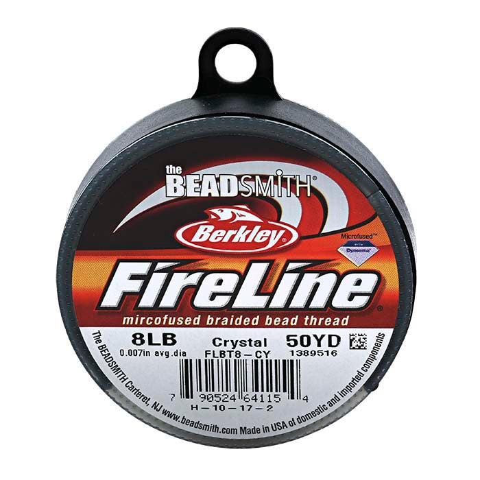 FireLine® Crystal Clear 0.18mm Bead Thread, 50 Yds.