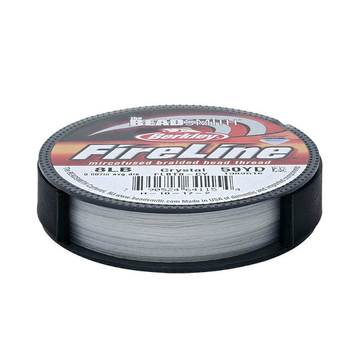 FireLine® Crystal Clear 0.18mm Bead Thread, 50 Yds.