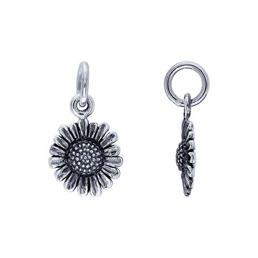 Sterling Silver Mini Daisy Charm