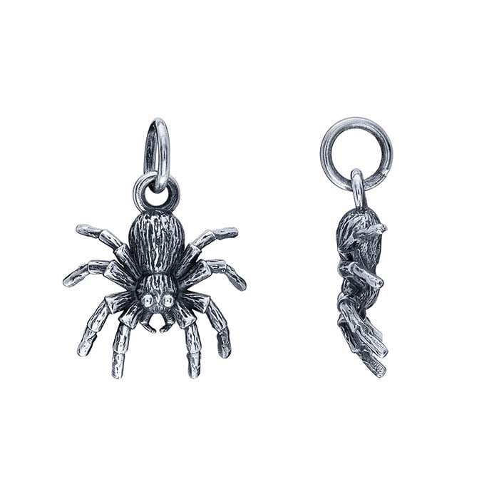 Sterling Silver Spider Charm